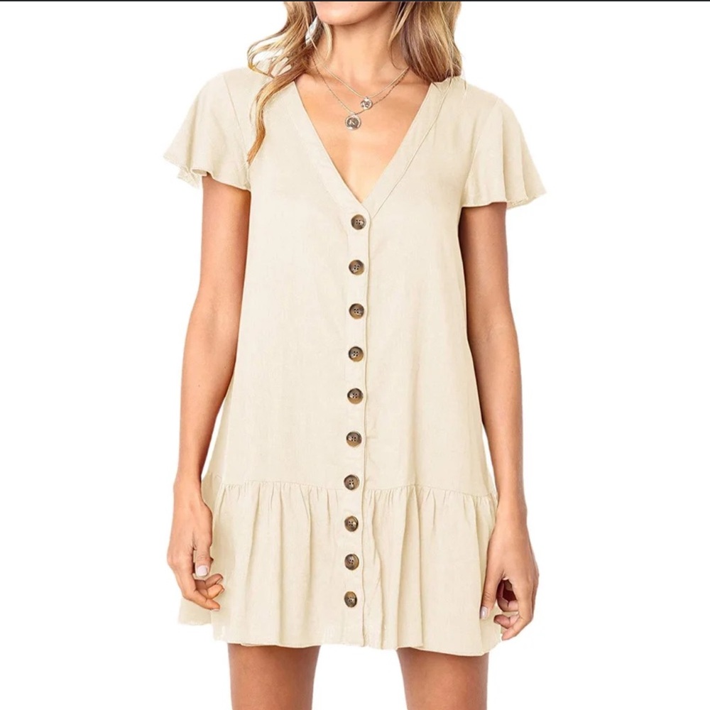 Brown boutique dress